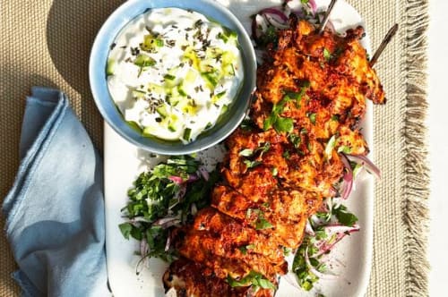 Kyllingekebab 