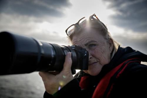 Hobbyfotograf er blevet lidt af en legende i Helsingør for sin evne til at fotografere springende tun