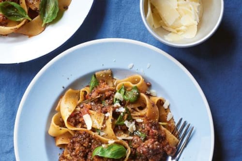 Pasta med belugabolo