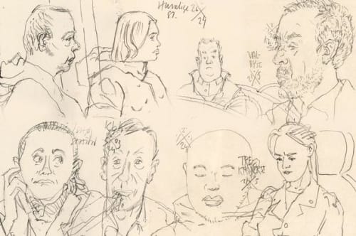 Han er S-togets hemmelige kunstner. Måske har han også tegnet dig?