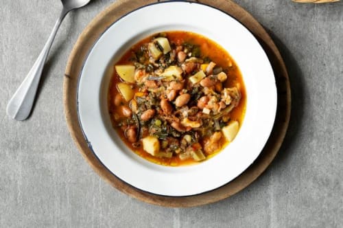 Ribollita – suppe med bønner og brød