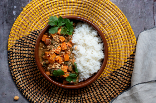 Maafe peanutbutter stew 