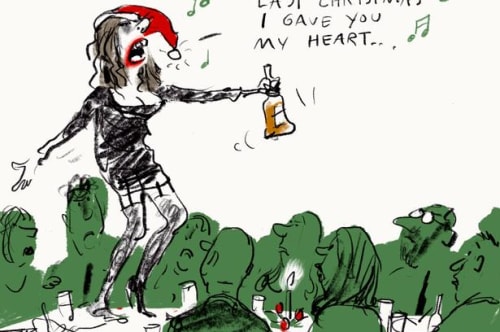 Ditte Gieses julefrokostguide: Knald kun sidelæns, og nej, du behøver ikke optræde som fræk nissepige