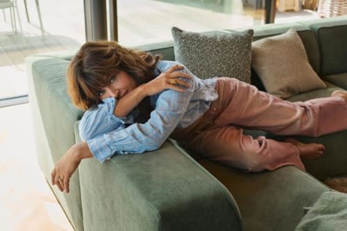 Har Helena Christensen et es i ærmet? 