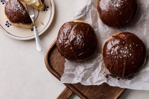Klassiske fastelavnsboller med creme