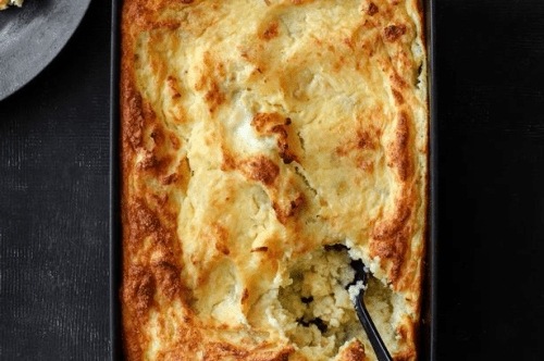 Knoldselleri og kartoffelgratin