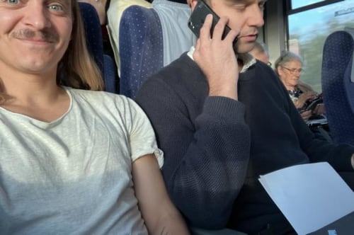 Kan en togtur til Milano overbevise Kristian om, at han skal flyve mindre? 