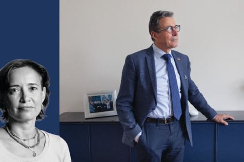 Nej, Anders Fogh, en sammenbidt kæbe og et stålfast blik gør dig ikke til en stor statsmand