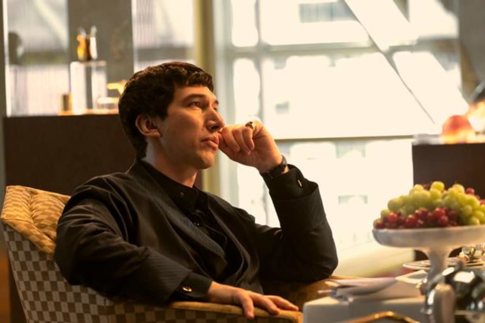 Adam Driver som kunstneren, arkitekten, videnskabsmanden Cesar i 'Megalopolis'. .Foto: Phil Caruso/lionsgate/Phil Caruso/Lionsgate