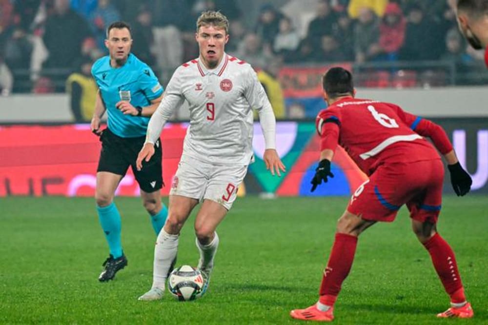 Danmark bliver topseedet i VM-kvalifikationen og er klar til kvartfinalerne i Nations League med 0-0 i Serbien