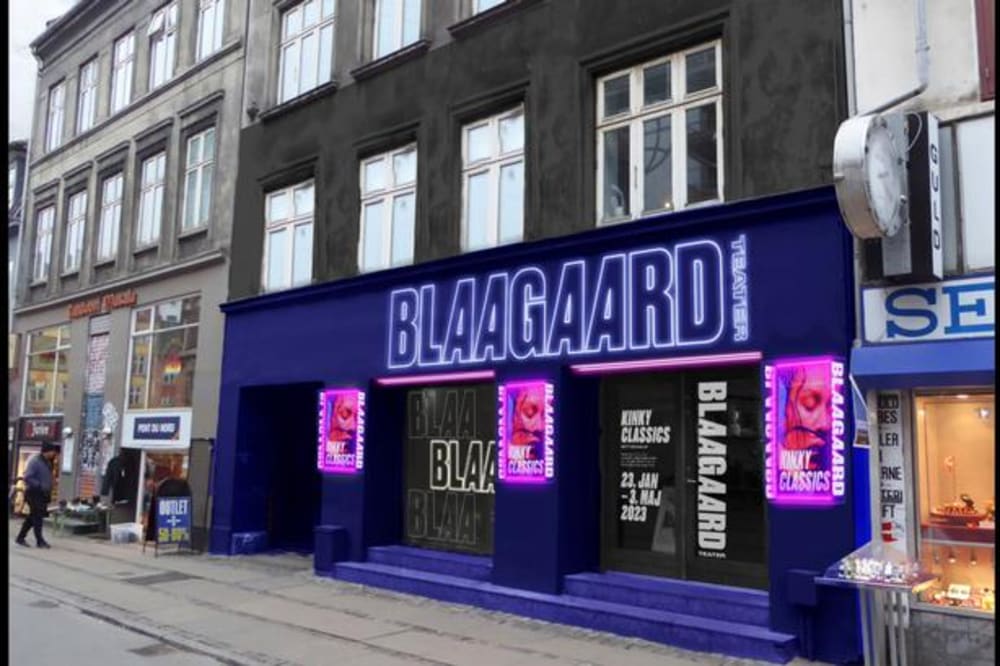 Blaagaard Teater måtte ikke stille teatret og medarbejdere til rådighed for et støttearrangement til fordel for et søster-teater på Vestbredden.Foto: Blaagaard Teater/David Gehrt Urgent