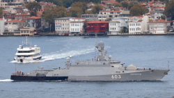 Ukraine hævder at have beskadiget russisk krigsskib i Østersøen 