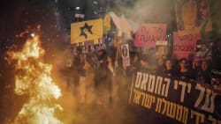 Ny gidselvideo fra Hamas udløser massive protester i Israel