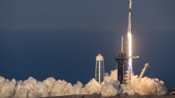 Håb for strandede astronauter: Raket kom godt afsted