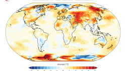 Global klimatendens fortsætter: April 2025 varmere end Parisaftalens mål