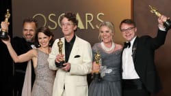 Dansk Oscar-vinder: Vi kan ikke få armene ned – til gengæld har jeg taget skoene af