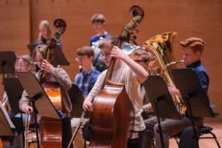 Ind i musikkens verden: Musikskole-elever kom tæt på DR Symfoniorkestret