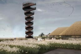 Nyt udsigtstårn skal trække turister til marsken