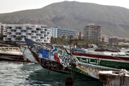 Flygtninge indtager Kanarieøernes hoteller