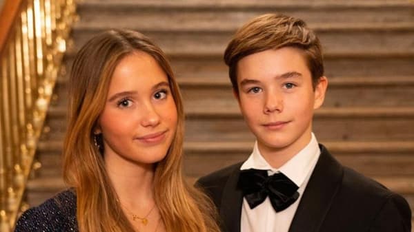Se billeder af tvillingerne gennem årene: Prins Vincent og prinsesse Josephine fylder 14 år