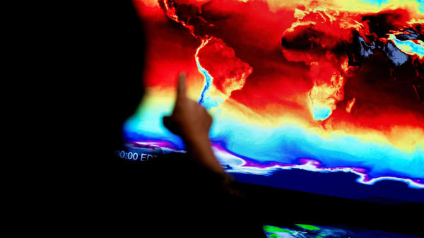 Da afgørende møde i verdens klimapanel begyndte, stod de amerikanske stole tomme