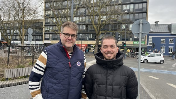 Bombetrussel i Odense - Finn og Martin måtte hurtigt forlade retten