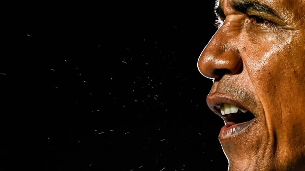 For første gang siger Obama og Harris ord om Trumps USA: 'Man skal faktisk gøre noget - og måske ofre lidt'