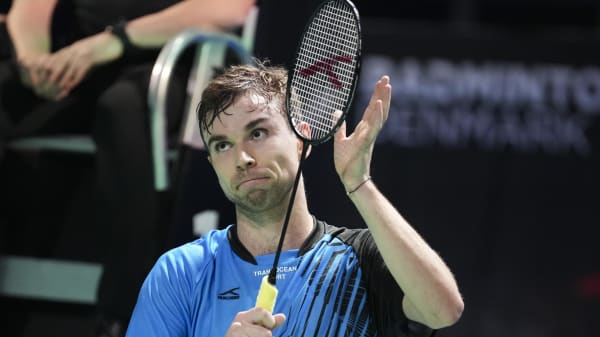 Skadet Rasmus Gemke trækker sig fra EM i badminton