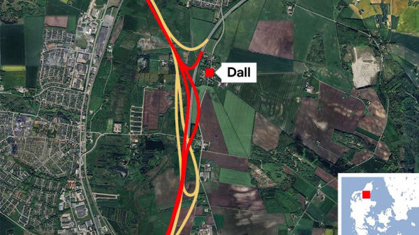 Landsby chokeret: - Vi føler, at motorvejsplaner er lusket ind ad bagdøren