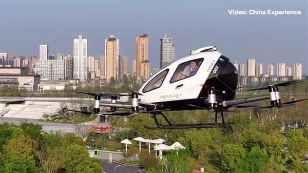 Sci-fi bliver virkelighed: Christina Boutrup har testet førerløs flyvende taxa