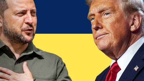 Trump har ændret sin måde at tale om Ukraine på efter mødet ved pavens begravelse
