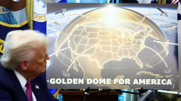Missilskjoldet Golden Dome skal beskytte USA fra rummet