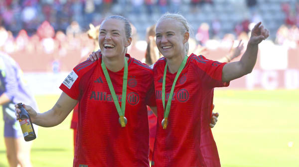 Pernille Harder er lettet over at slippe for sin kæreste i gruppefinale