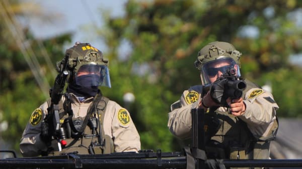 LIVE: Demonstrationer i Los Angeles 