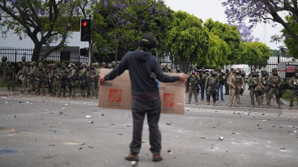 LIVE: Demonstrationer i Los Angeles 