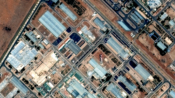 Satellitbilleder viser omfanget af Israels angreb på Irans atomanlæg