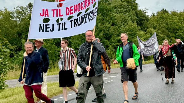 Protest mod dansk-amerikansk fest: Siger fra over for USA's 'konge'