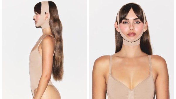 Kim Kardashians nye kollagen-wrap kan 'allerhøjest give et grimt mærke i ansigtet'