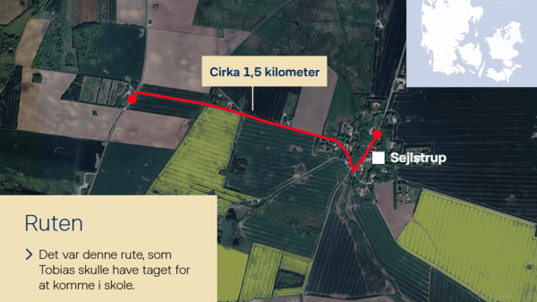Familie ånder lettet op: Barn i specialtilbud skal ikke gå langs farlig vej for at komme i skole