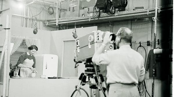 Rigeligt med smør: De har stået ved gryderne i DR før i tiden