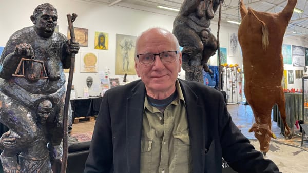 Verdensberømt kunstner står klar til at forevige banegårdskatten Røde Allan