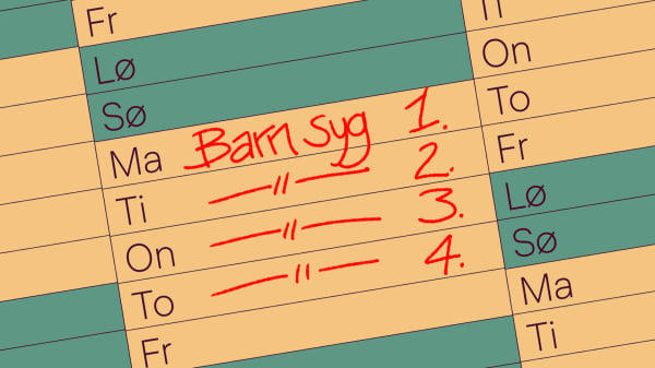 Borgerforslag om barns sygedag skal nu til åben høring i Folketinget