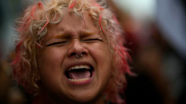 For første gang i fire år kunne demonstranter gå på gaden ved klimatopmøde 