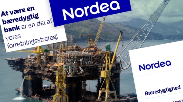 Kalder sig 'bæredygtig bank', men Nordea har 1,3 milliarder kroner investeret i kontroversielle selskaber, der borer efter olie ved truet regnskov