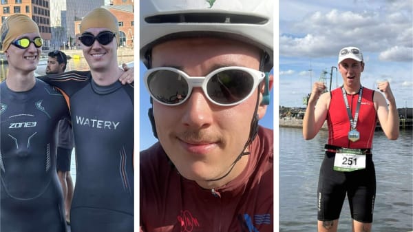 Ikke kun midaldrende mænd i lycra: 27-årige Casper og mange andre unge dyrker triatlon
