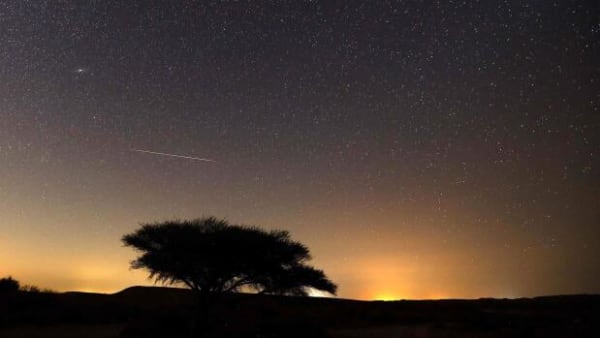 Se billederne: Sådan blev nattehimlen oplyst af stjerneskudsregn 