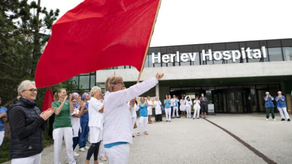 Fagforening advarer strejkende sygeplejersker om kæmpebøde