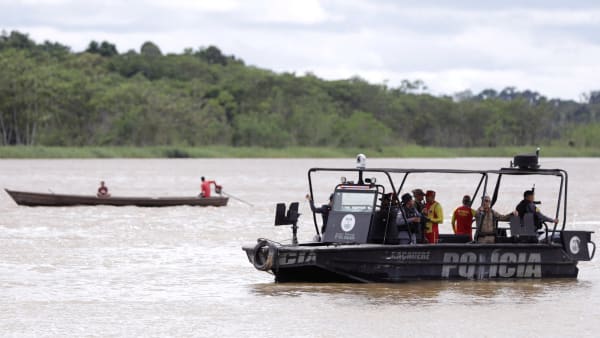 Politiet finder rygsæk og støvler fra makkerpar, der er forsvundet i Brasiliens svar på 'det vilde Vesten'