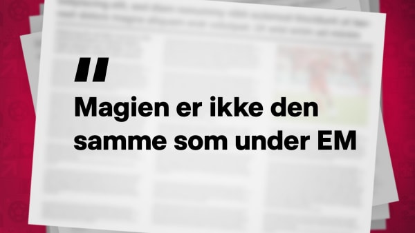Udlandet reagerer på Danmarks svære VM-start: 'Magien er ikke den samme som under EM'