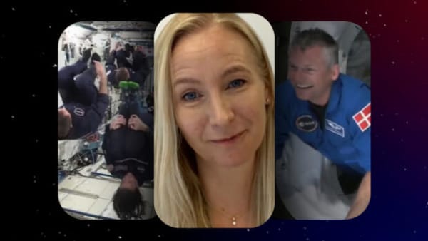 Lonnie vil hjælpe syge patienter - ved at se på svævende astronauter